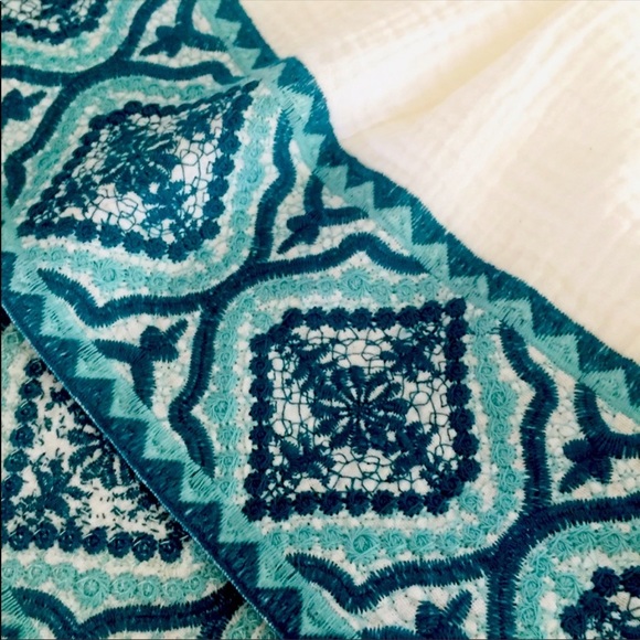 Sold ! Zara combination embroidered dress - Picture 9 of 10